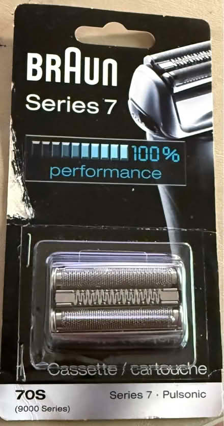 Photo of free Braun electric razor cassette #70S (Clarkson - Lakeshore/Southdown) #1