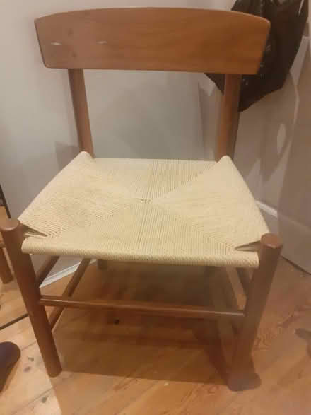 Photo of free Wood chair (Seymour road N80) #1