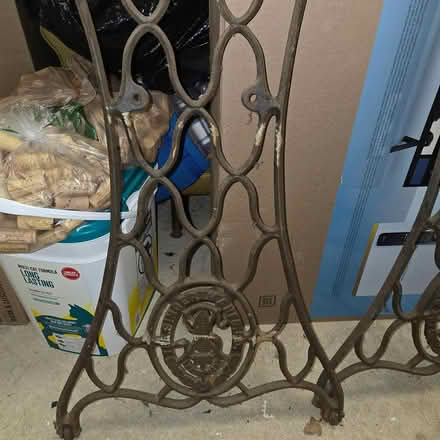 Photo of free Antique iron sewing machine legs (Columbia, Md) #2