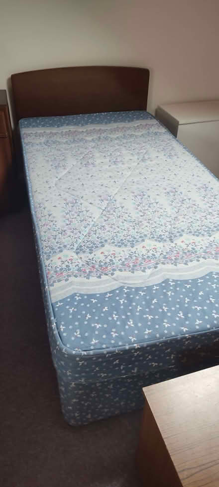 Photo of free pair of single divan beds & headboards (Sigglesthorne HU11) #1