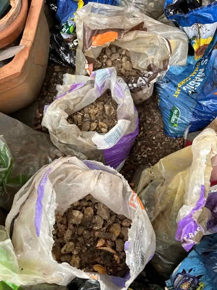 Photo of free Bags of stones . (Woodley RG5) #1