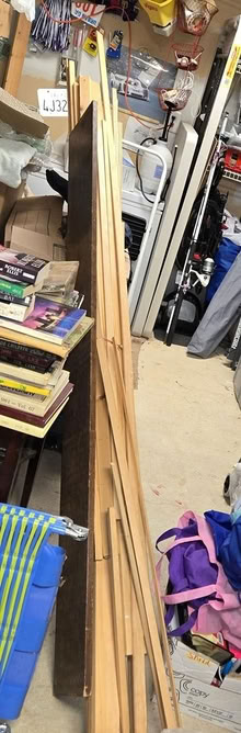 Photo of free Wood trim pieces - long, thin (Columbia, Md) #1