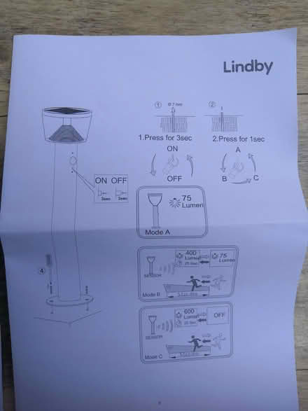 Photo of free Brand new Lindy light with fittings (Temple Street OX4) #2