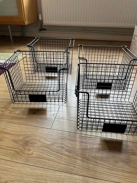 Photo of free Metal storage cubes (The Triangle Estate RH15) #1
