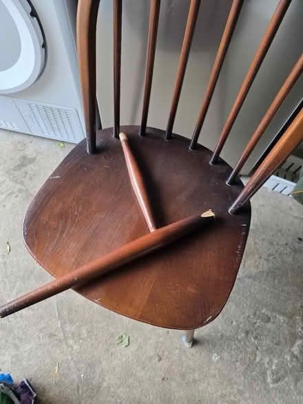 Photo of free Ercol chair (1 broken leg) (Cyncoed, CF23) #2
