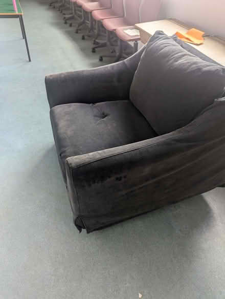 Photo of free Black armchair (Scotstounhill G13) #2
