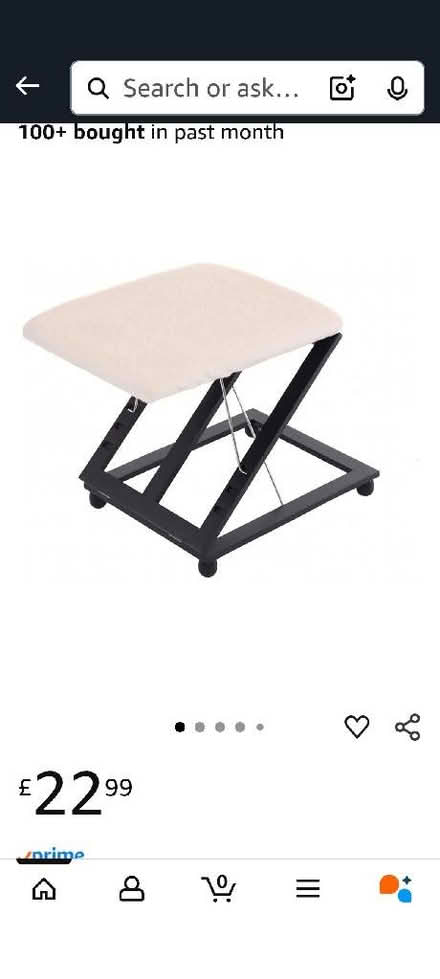 Photo of fold up footstool (Intake DN2) #1