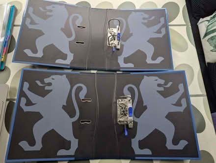 Photo of free A4 Lever Arch Folders x 4. Used. In excellent condition. (Sale M33) #4