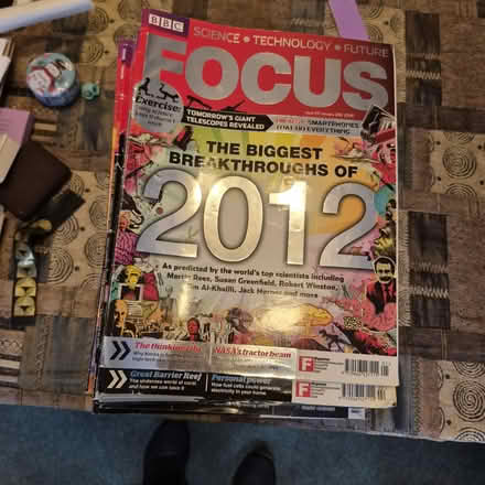 Photo of free 53 x BBC Focus magazines (ME15 Wheatsheaf Close) #1