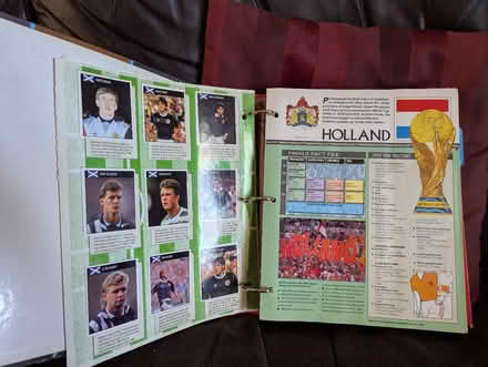 Photo of free World cup 90 sticker and information collection (Shippon OX13) #2