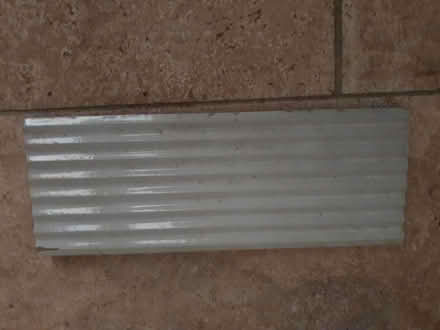 Photo of free 2 Boxes White Ridged RectangleTiles (Holland Park W11) #1