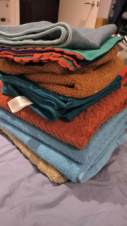 Photo of free Towels, throwpillow cover,jacket (SW11) #1