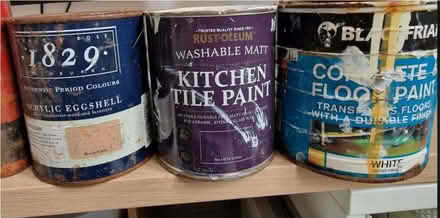 Photo of free Various specialist odd paints etc (St Leonards TN38) #1