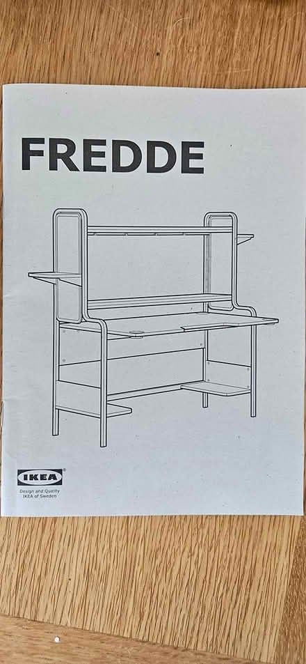 Photo of free Ikea FREDDE gaming desk black (Dublin15 Carpenterstown) #2