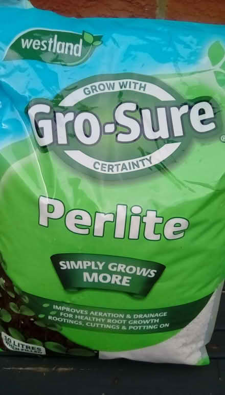 Photo of free Near full 10L bag Westland Perlite (Lower Earley RG6) #1