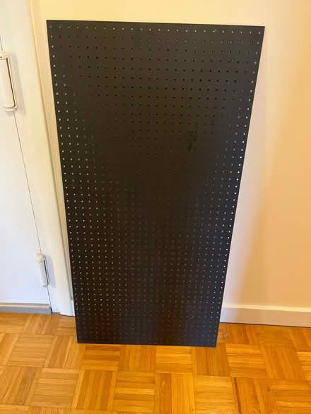 Photo of free Large black pegboard (Cambridgeport) #1