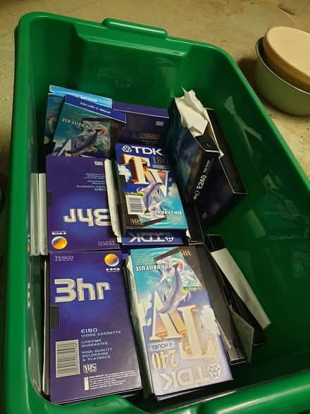 Photo of free Vhs tapes for recording (Baldock) #1