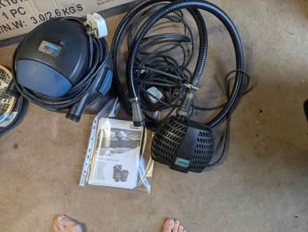 Photo of free Pond pump and filter (IP5) #1