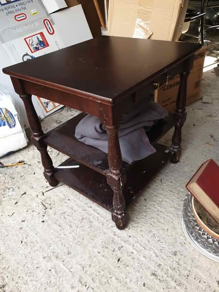 Photo of free Small table with drawer (Baldock) #1