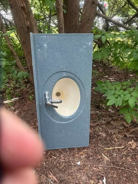 Photo of free Bathroom sink and counter (Gloucester Glen) #1