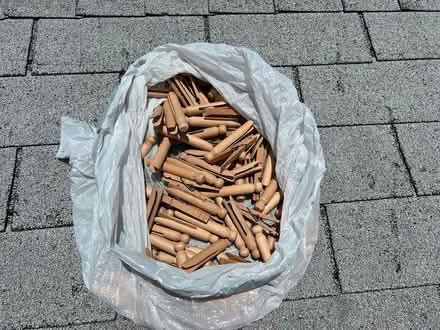 Photo of free clothes pins, mostly old style (Daytona - Clyde Morris/Beville) #1