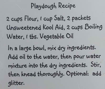 Photo of free DIY Playdough Ingredients and (94087) #2