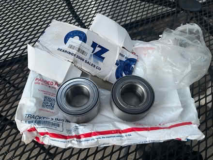 Photo of free Wheel bearings for a 2013 Fiat 500 (Fair Lawn, NJ) #1
