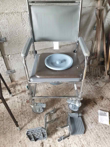 Photo of free Commode on wheels (Baldock) #1