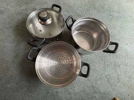 Photo of free 3 Piece Steamer Set (Denvilles Havant PO9) #4