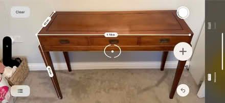 Photo of free Wooden console table (CT10) #2