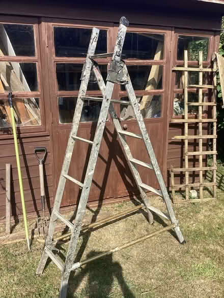 Photo of free Foldable Youngmans ladder (Kilmington, Devon EX13) #2