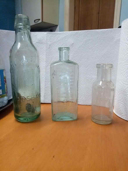 Photo of free Antique glass bottles (Fairfield L7) #2