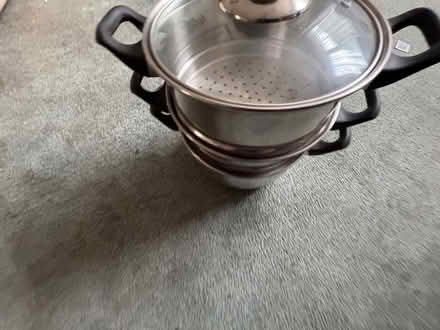 Photo of free 3 Piece Steamer Set (Denvilles Havant PO9) #1