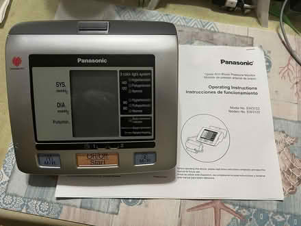 Photo of free panasonic blood pressure monitor (Daytona - Clyde Morris/Beville) #1