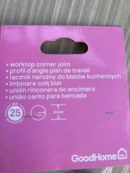 Photo of free Worktop Corner Joint (Cromford DE4) #3