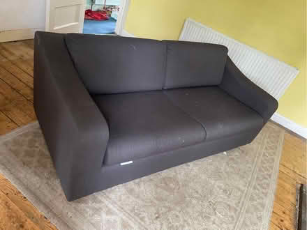 Photo of free Brown fabric sofa (New Malden SW20) #2