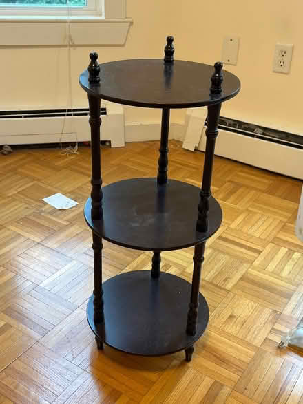 Photo of free 3-tier Plant shelf / nightstand (Cambridgeport) #1