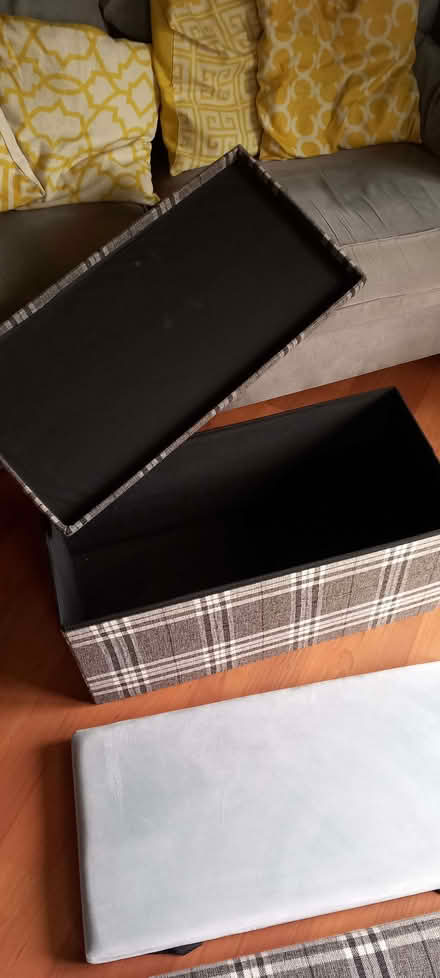 Photo of free 3 padded top collapsible otterman storage boxes (Carnon Downs TR3) #1
