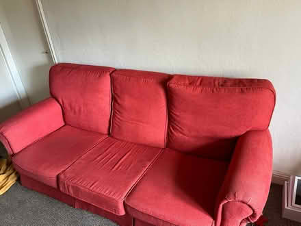 Photo of free 3 seater couch + armchair (Ballinabrannagh, Carlow) #1