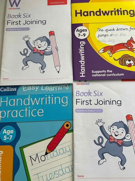 Photo of free 4 x handwriting books (CM1 Broomfield) #1