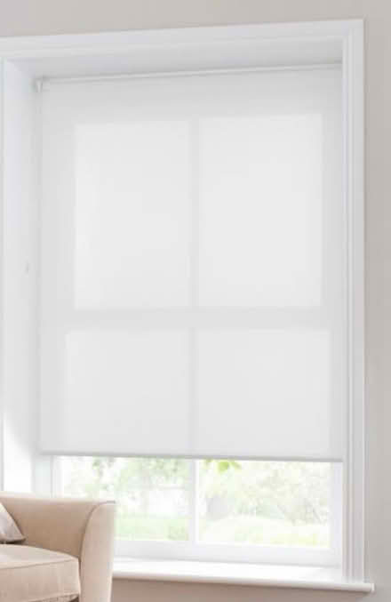 Photo of free White Sheer Roller Blind (Halesworth) #1
