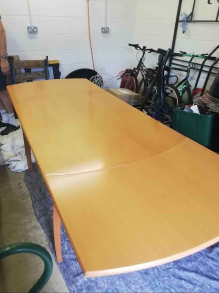 Photo of free Beech veneer IKEA dining table (whyteleafe) #2