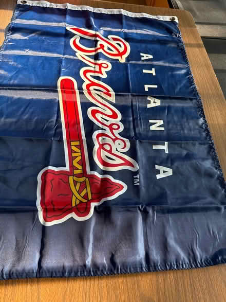 Photo of free Atlanta Braves Flag (SW Hinsdale) #1