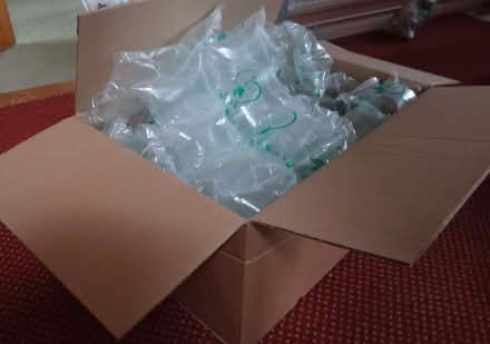 Photo of free Large sturdy cardboard box filled with air pillow packaging (Westbury Fields BS9) #4