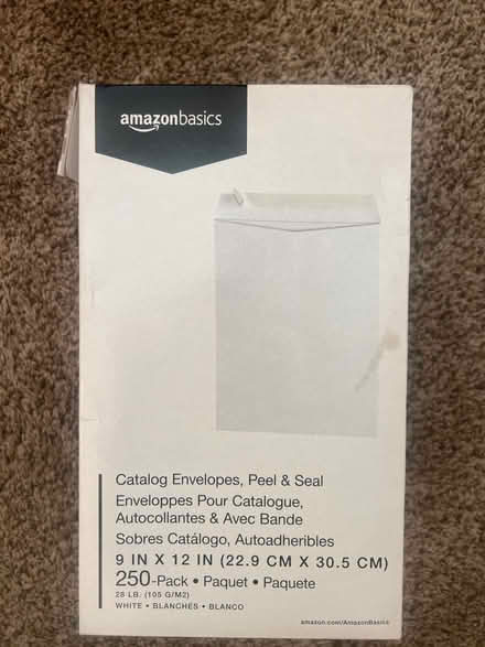 Photo of free 9 x 12 Envelopes (240) (5th & Tropical) #1