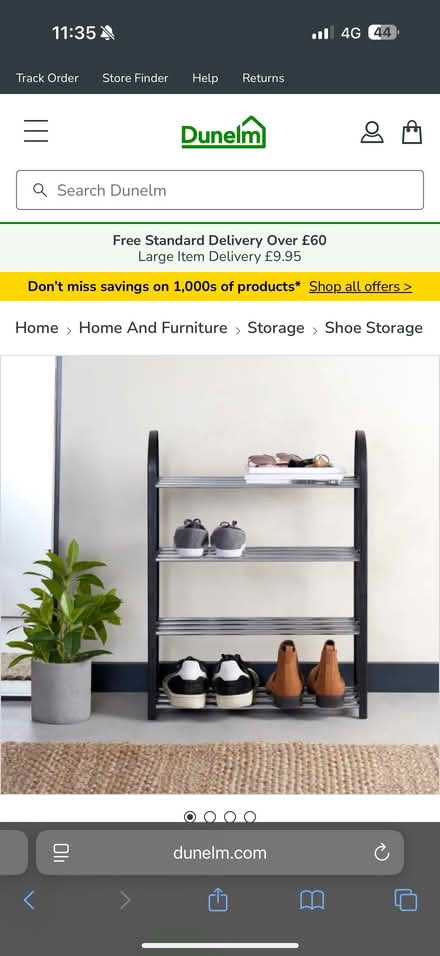 Photo of free 4 Tier Shoe Rack (Lansdown) #2