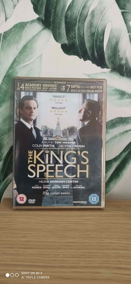 Photo of free DVD Kings Speech (CO11) #1