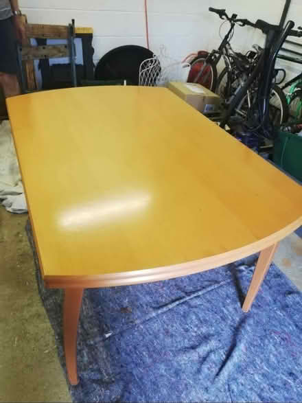 Photo of free Beech veneer IKEA dining table (whyteleafe) #1