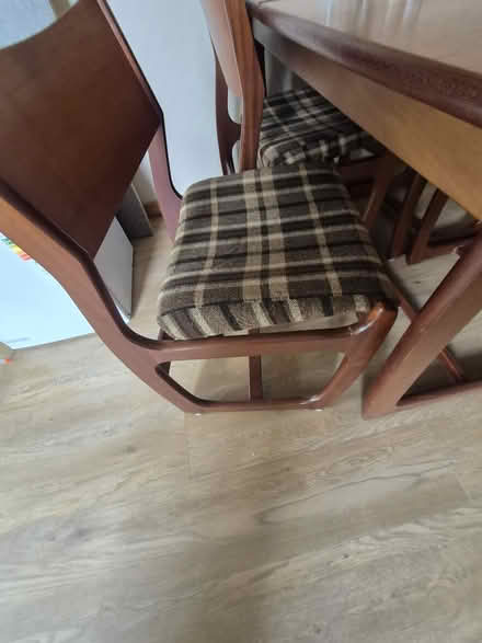 Photo of free Dining table and chairs (Bradwell) #1