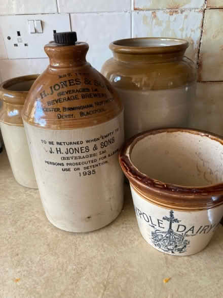Photo of free Brown ale jars and pots (Higher Walton Preston PR5) #1